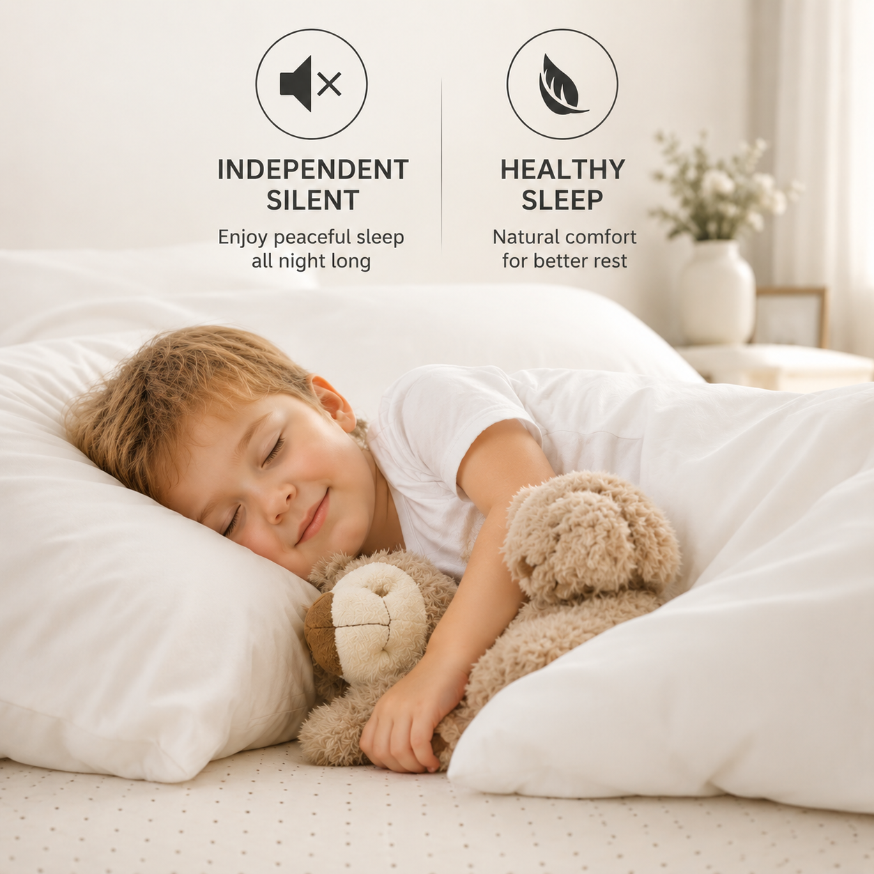 💤Wake Up Refreshed.Sleep Naturally Better.-Natural Latex Mattress