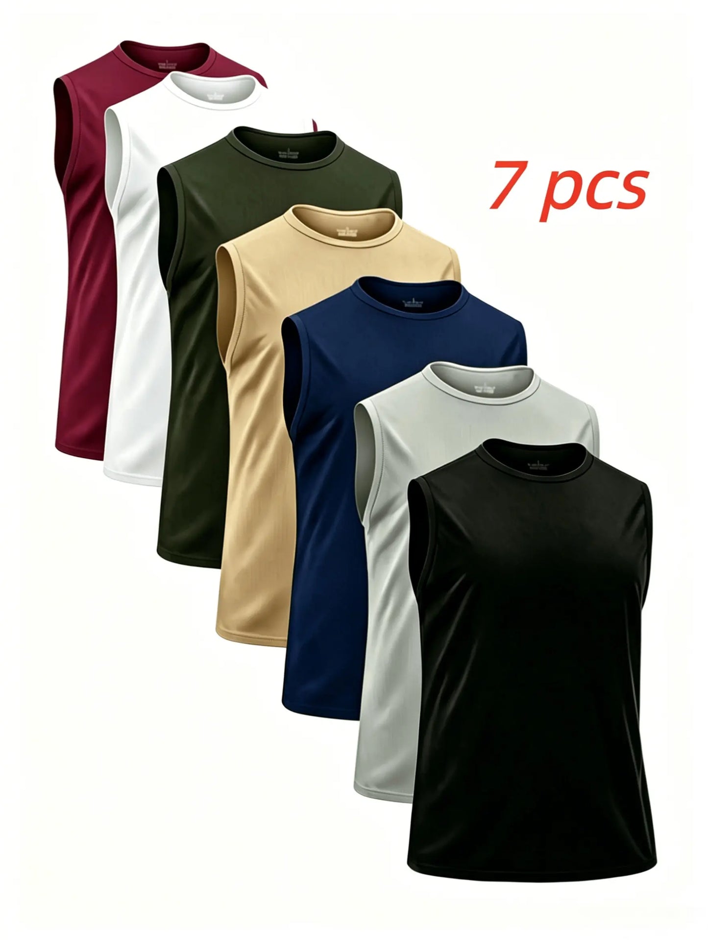 🔥Men's Athletic Breathable Sleeveless Workout Tank Top