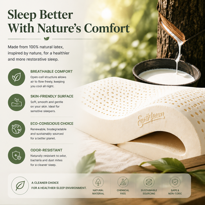 💤Wake Up Refreshed.Sleep Naturally Better.-Natural Latex Mattress