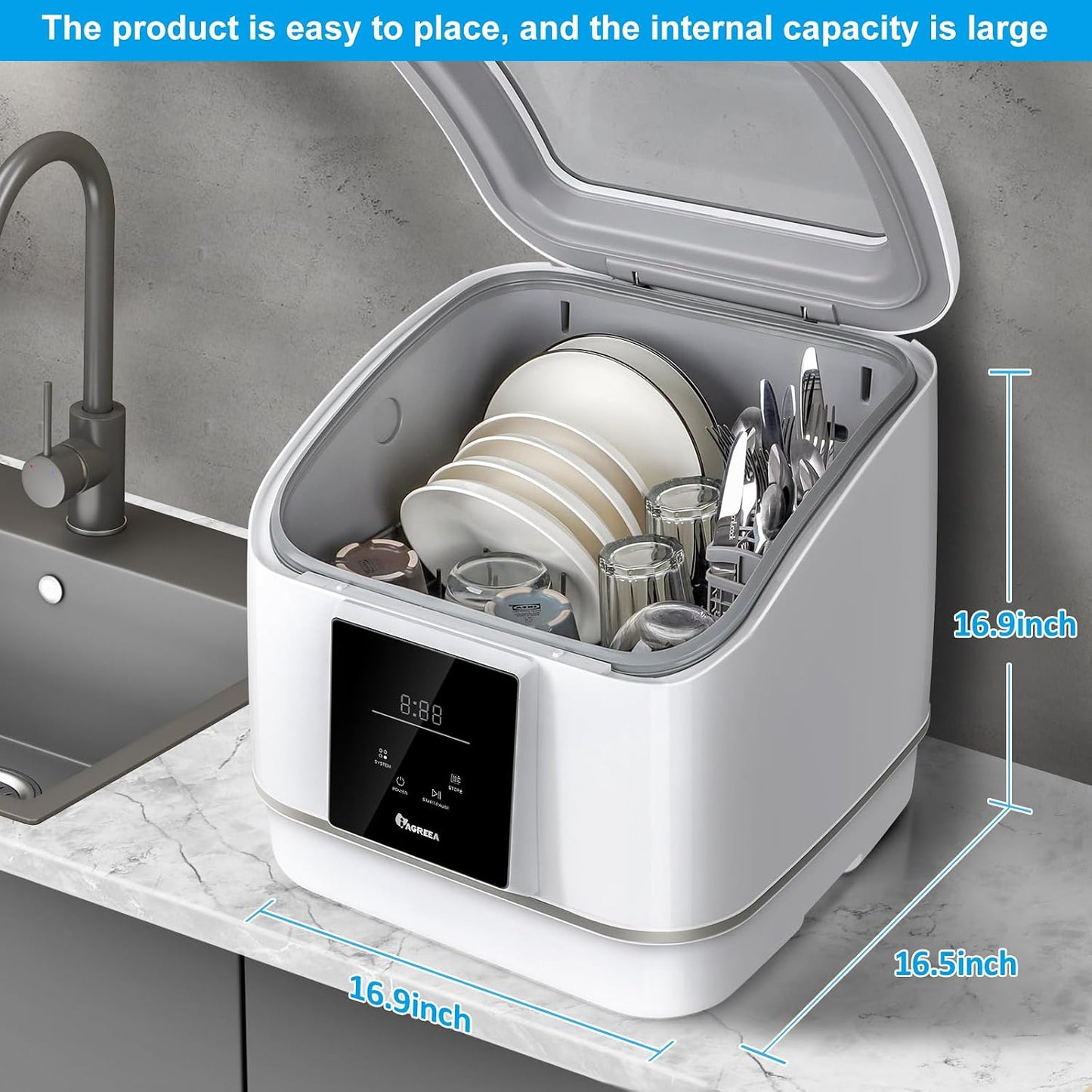 Portable Countertop Dishwasher